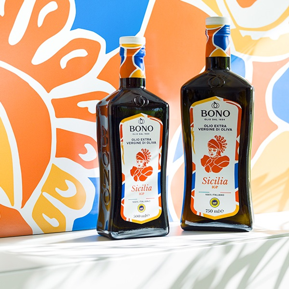 Оливковое масло BONO I.G.P. SICILIA 750ml, Сицилия
