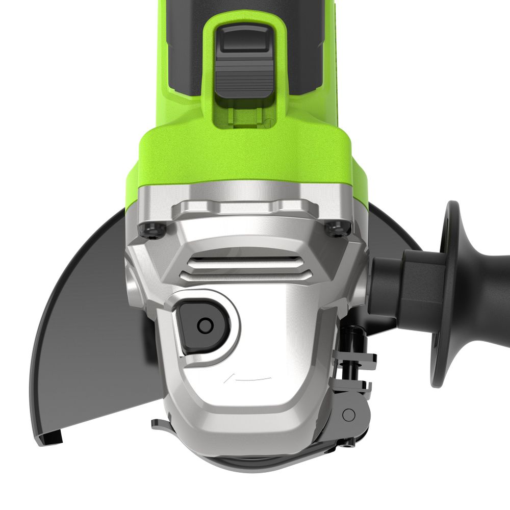 Угловая шлифовальная машина акк. Greenworks AG5900, 24V, б/щет, 125 мм, 8500 об/мин, 3D-Antikickback, без АКБ и ЗУ (3201007)