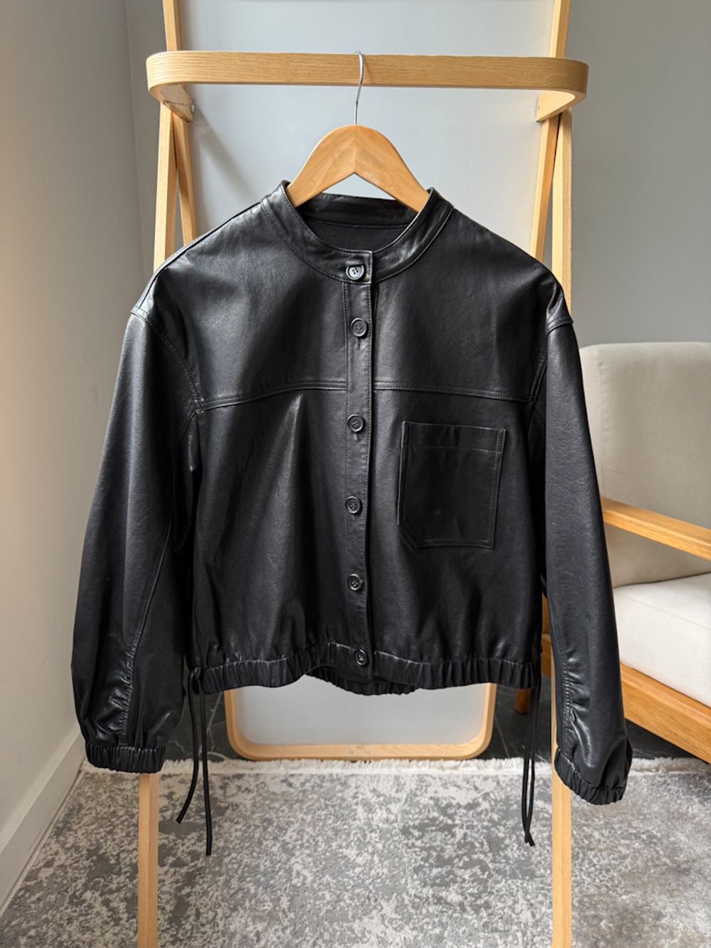 Кожаная куртка Maison David, XS