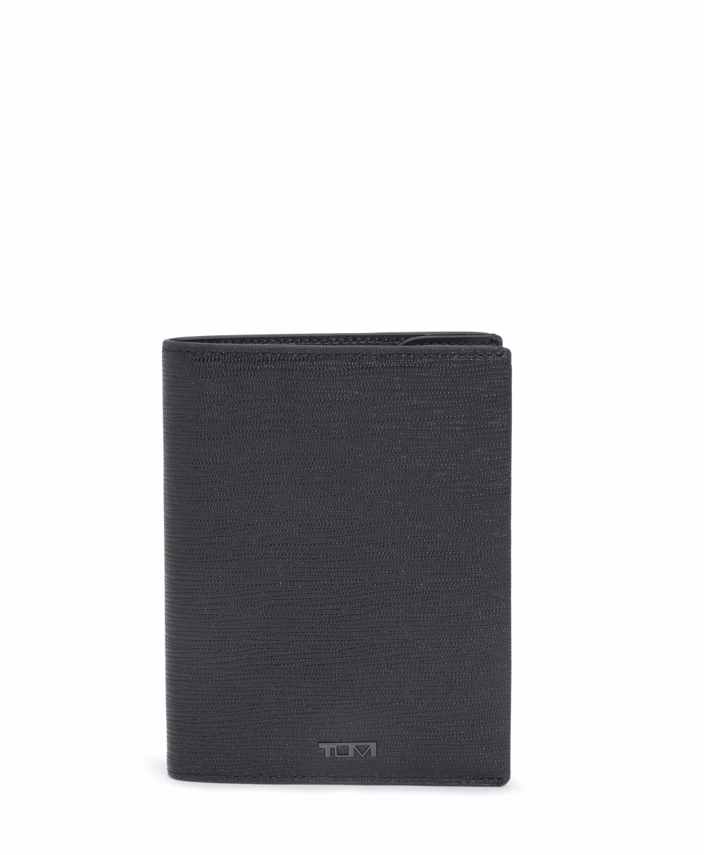 Чехол для паспорта/ Black Embossed