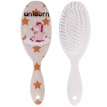 Расчёска массажная «Stylish hair - Единорожки», микс 4 вида, овал, 22*7 см