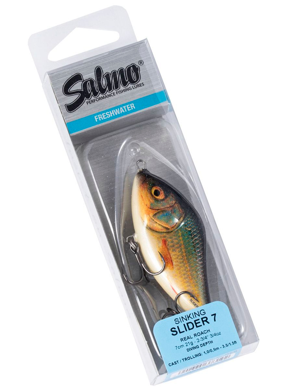 Воблер тонущий джеркбейт Salmo SLIDER S 10/RR