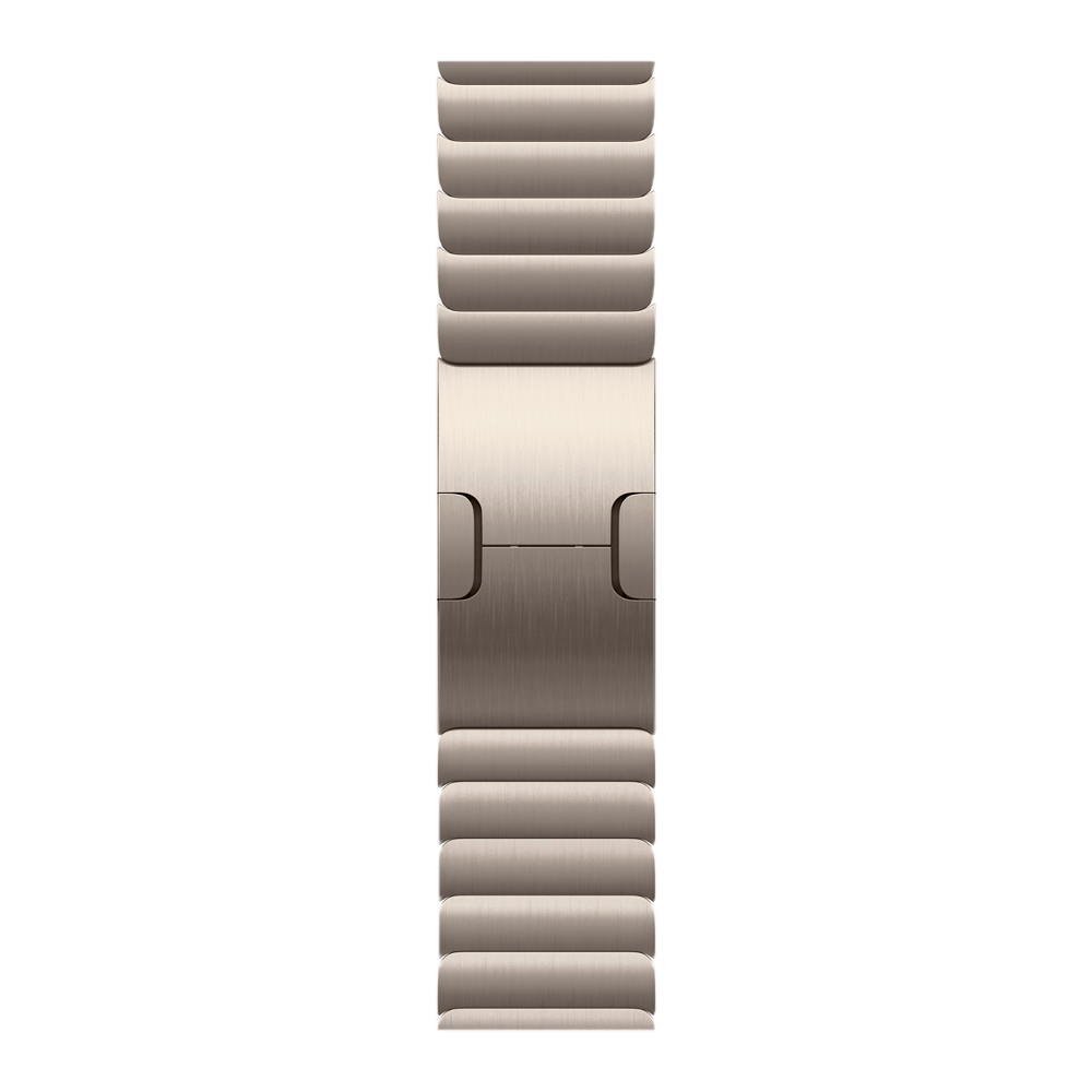 Умные часы Apple Watch Series 11 GPS + Cellular, 42mm, Gold Titanium Case with Natural Link Bracelet