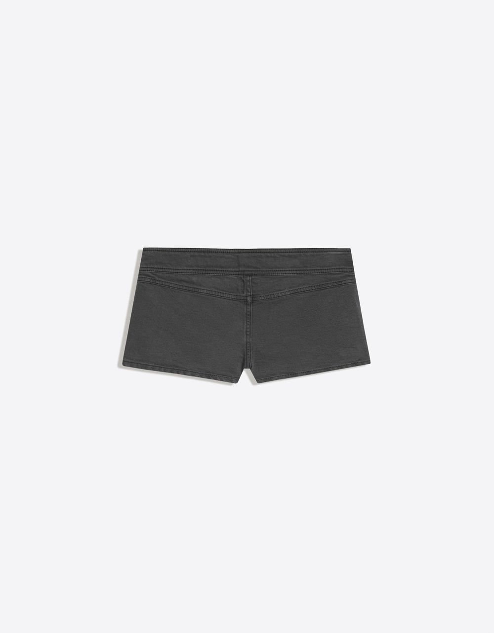 Женские мини-шорты на пуговицах - BERSHKA