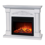 Каминокомплект Real Flame Ofelia 26 WT с очагом Moonblaze DeLuxe Black