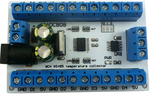 Контроль сети температурных датчиков modbus R4DCB08