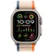 Часы Apple Watch Ultra 2, 2024, 49 мм, титан натурального цвета, ремешок Trail цвета «оранжевый/бежевый»