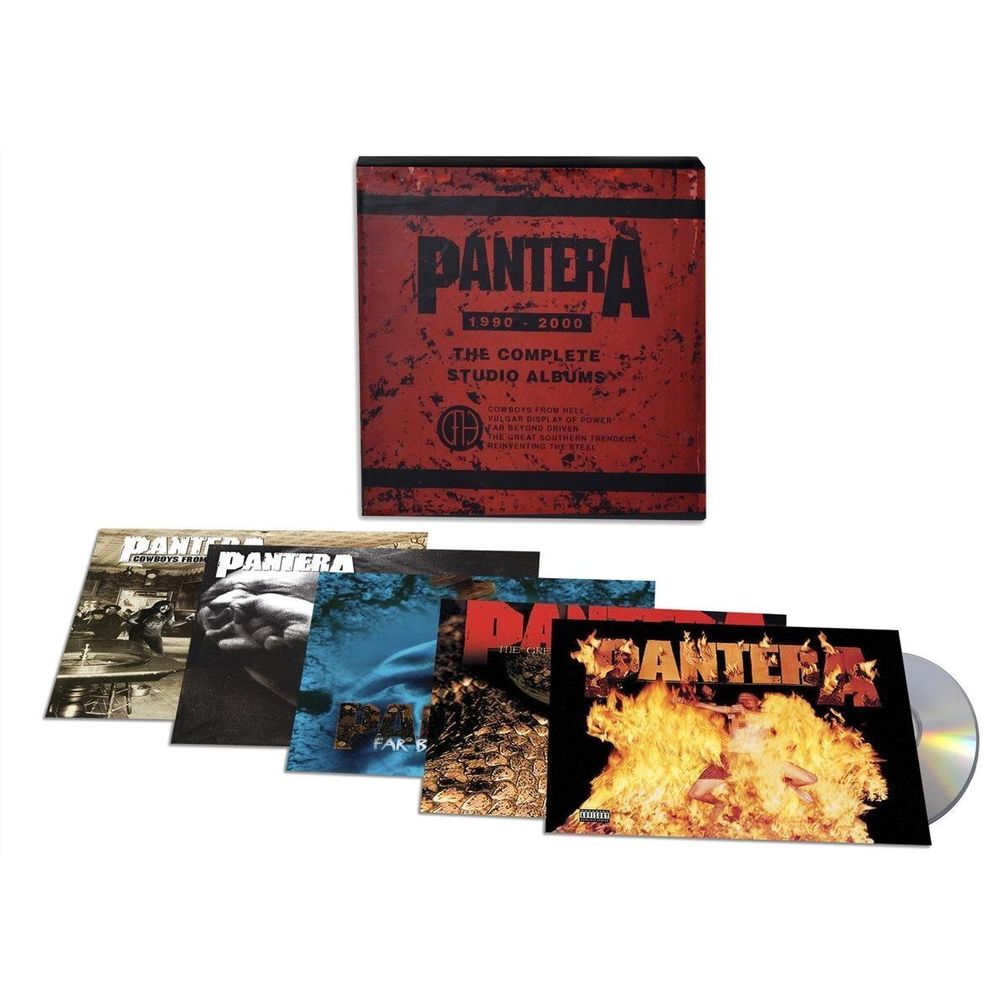 PANTERA. THE COMPLETE STUDIO ALBUMS 1990-2000 (5 CD Box Set)