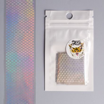 Zoo nail Фольга переводная Кружево 1470, 4х50см