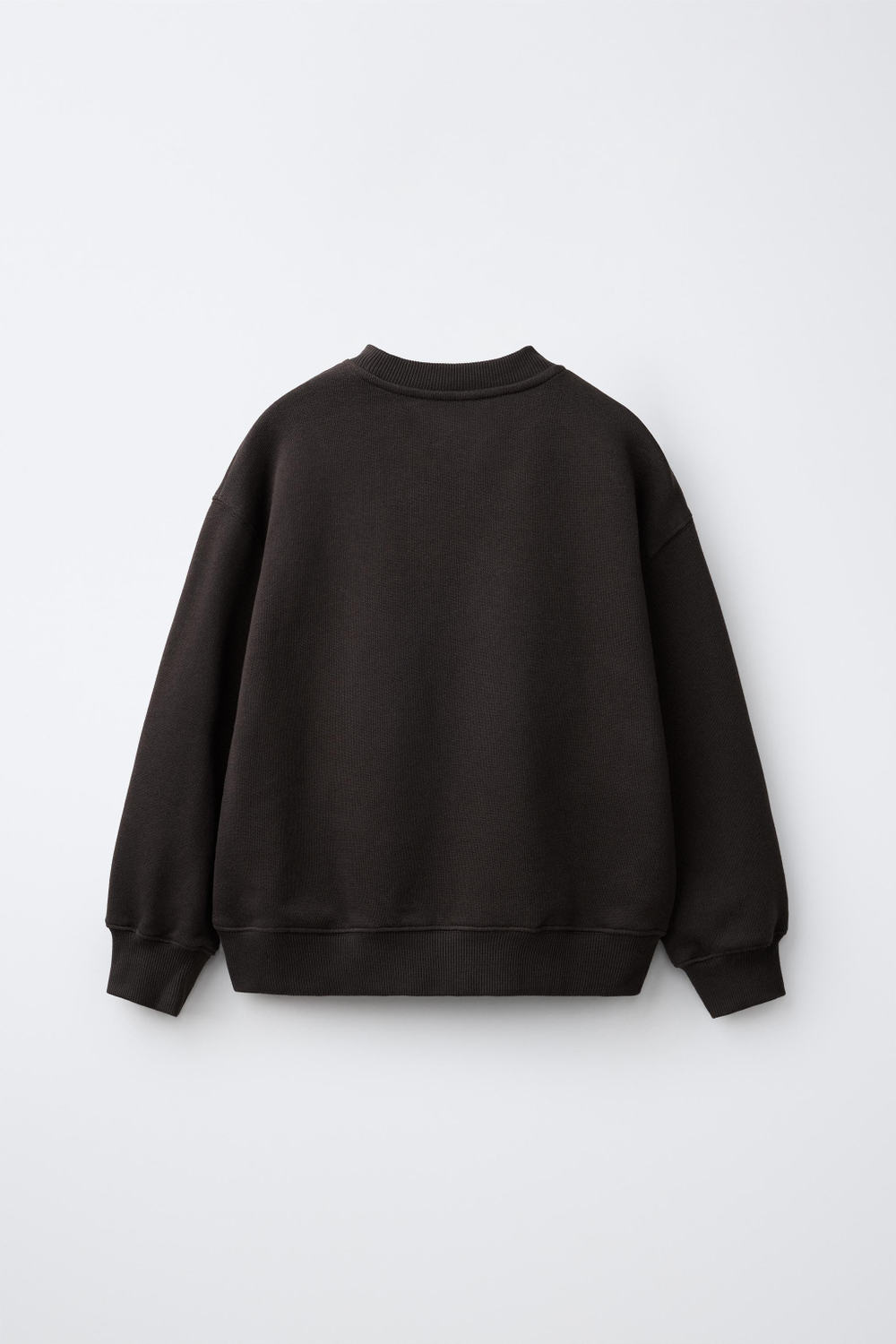 ZARA ТОЛСТОВКА С БАНТАМИ, КОРИЧНЕВЫЙ