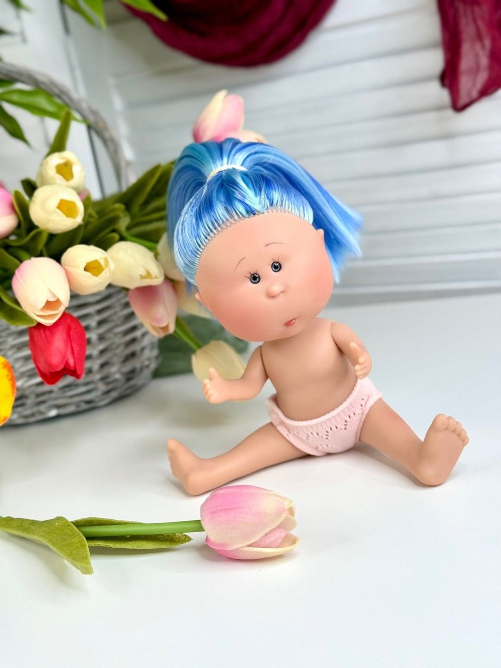 Кукла для девочки виниловая 23см Маленькая Мия без одежды (3199W21A2)