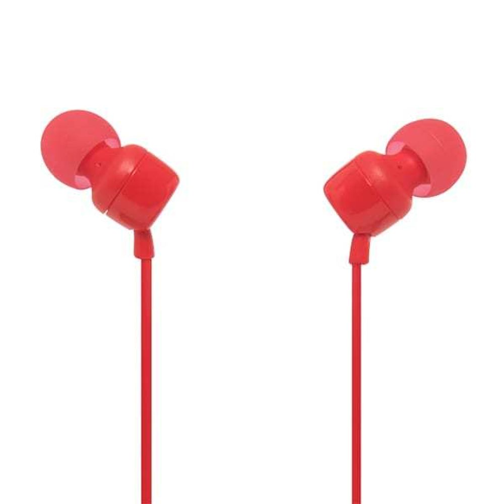 Наушники JBL T110 Red, внутриканальные