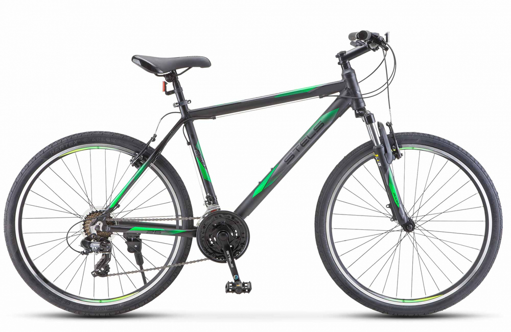 Велосипед 26" STELS Navigator-620 V 21ск., рама 14, матово-черный