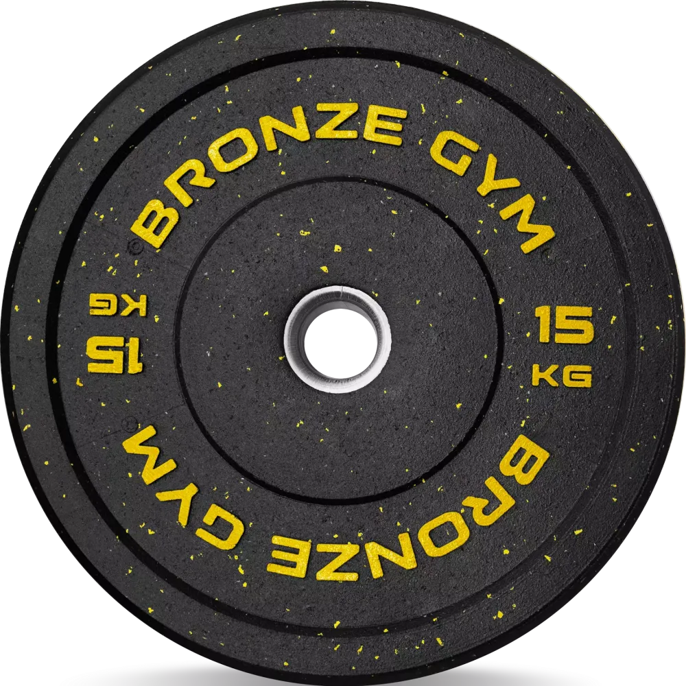 Диск бамперный  BRONZE GYM 15КГ Д50