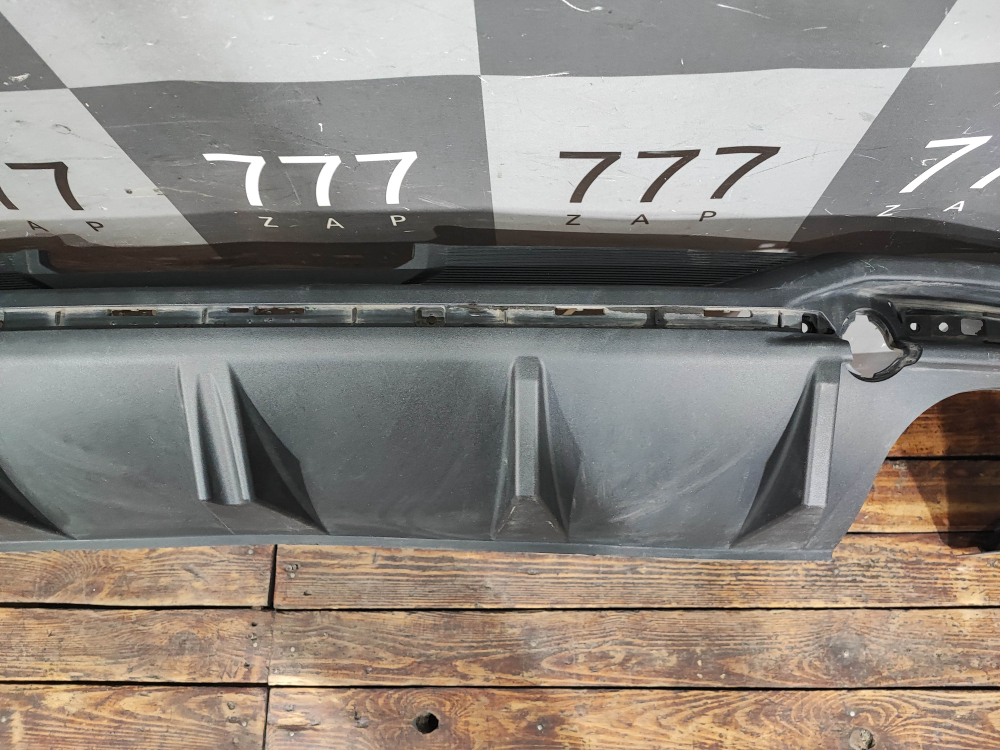 Юбка заднего бампера Haval F7 2, F7x 2 24-нв Б/У Оригинал 2804109AKN02A