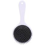 Расческа массажная круглая форма «КОЛЛЕКЦИЯ ИМАНИ - АМОР», микс 4 дизайна, 22*10см (PVC подвес)