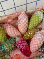 Новогодняя свеча шишка "Как из детства"