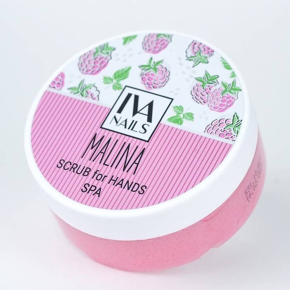 Сахарный скраб для рук «MALINA»