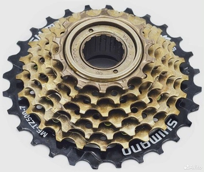 Кассета трещ. 7ск. AMFTZ5007428 2-8038 TOURNEY 7х14-28 HG/UG (аналог MF-TZ21) коричн. SHIMANO