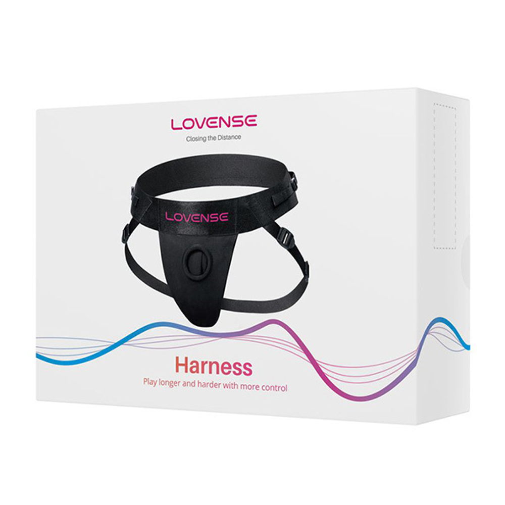 Универсальные черные трусики для страпонов Lovense Lapis Harness Black LE-50