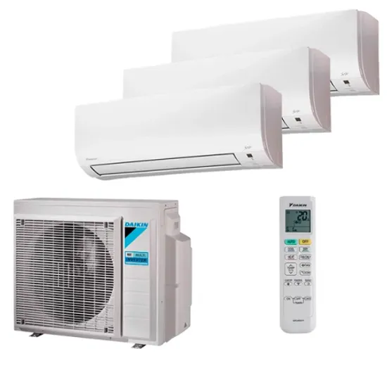 Мультисплит система на 3 комнаты Daikin ATXP25M x 3 / 3MXM68N9