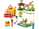 Конструктор Лего Френдс Рынок уличной еды | LEGO Friends Street Food Market 41701 игровой набор, 592 детали (6+)
