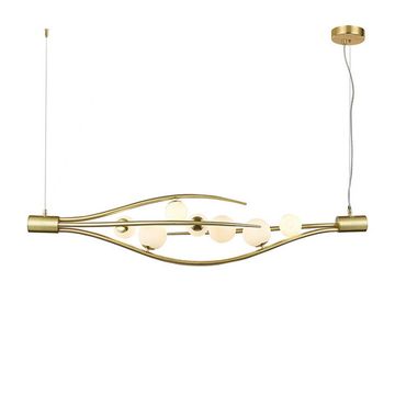 Подвесной светильник 7*G9 V000231 11025/7P Gold золотой Flusso Indigo