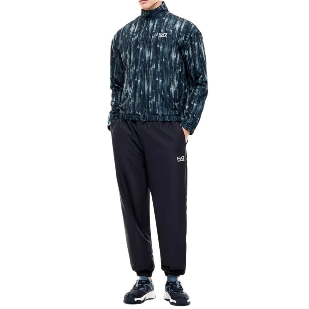 Men's Спортивный костюм EA7 Man Woven - blue bamboo
