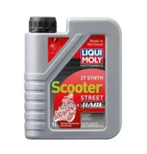 Масло LiquiMoly 2T Motorbike Scooter street Synth Race синтетическое 1л
