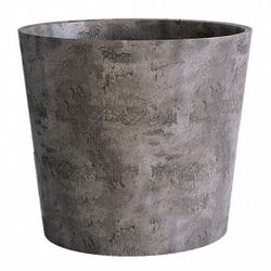 Кашпо CRATER CONCRETE GREY DARK D50 H75
