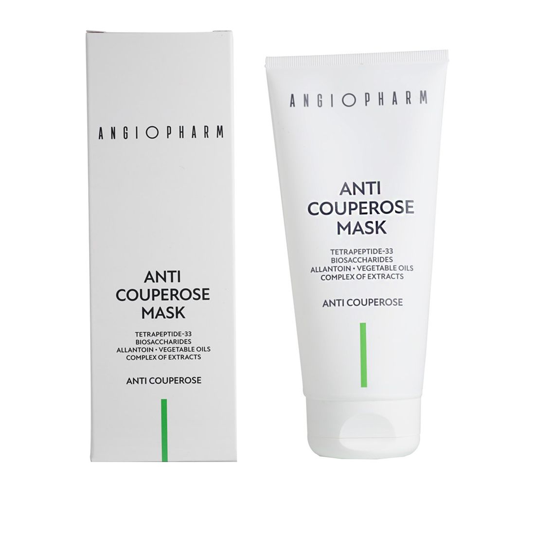 Успокаивающая антикуперозная маска ANGIOPHARM Anti–Couperose Mask 75мл
