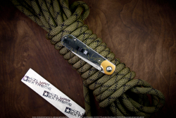 Складной нож Kizer PPY сталь CPM S35VN Satin рукоять Раффир