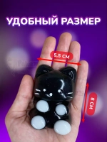 Антистресс игрушка Таба сквиш лапка котик липкая сквиши