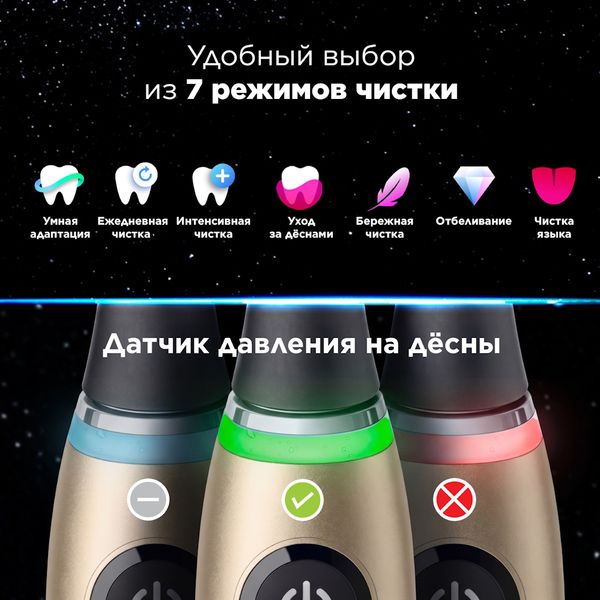 Электрическая зубная щетка Oral-B iOM10.1B4.AD Lunar Gold Limited Edition