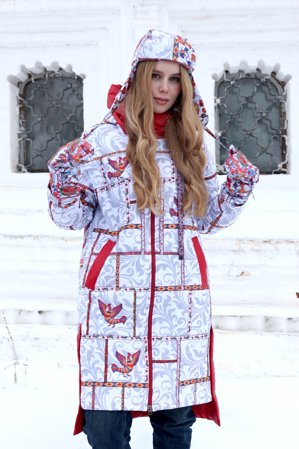 Шапка-ушанка "Масленица"