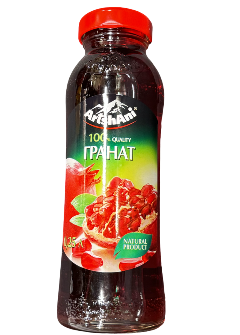 Нектар Гранатовый Arshani 0,25л Подходит для дет. пит. с 3-х лет
