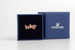 Кольцо Swarovski с бабочками, украшенными кристаллами