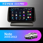Teyes CC4 Pro 9" для Nissan Note 2005-2012