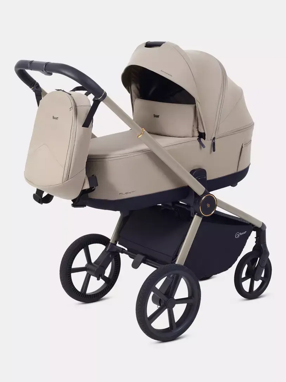 Коляска 2 в 1 Rant Flex Soft Therm, Sandy Beige
