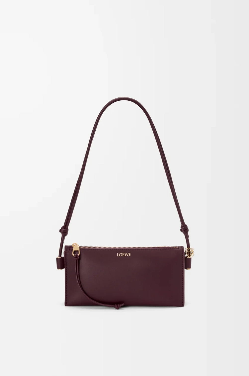 Loewe Сумка Joya из телячьей кожи наппа, бургунди