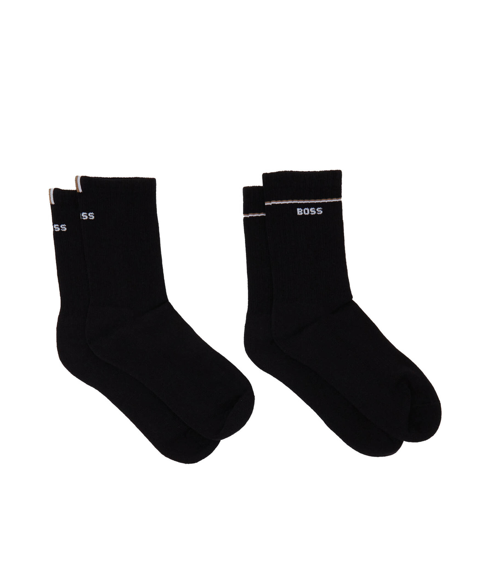 Носки 2 пары QS Iconic CC W BOSS BLACK - черный(50502113)