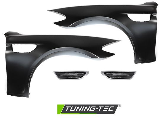 Крылья SPORT STYLE WITH SIDE VENT CHROME для BMW F10 F11 10-16