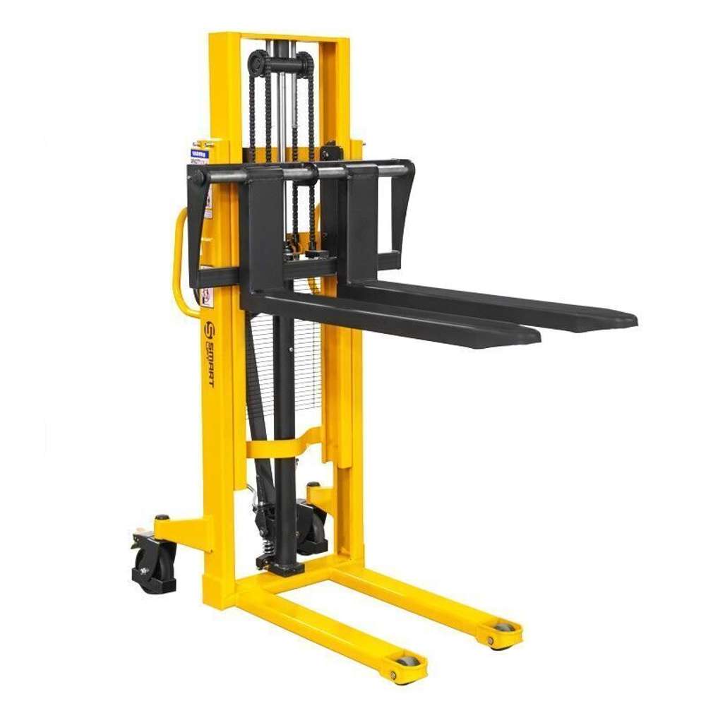 Ручной гидравлический штабелер SDJ 1020 (1000 кг; 2 м; вилы 310-830 мм) SMARTLIFT (SMART)