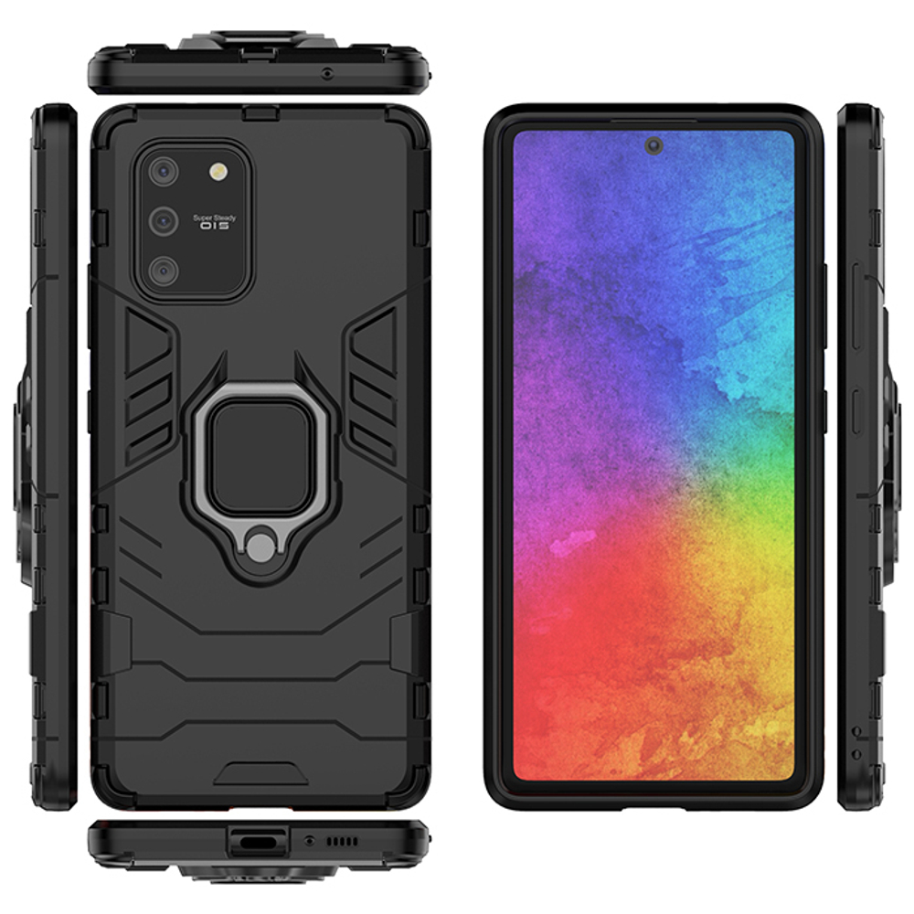Противоударный чехол с кольцом Panther Case для Samsung Galaxy Note 10 Lite / A81