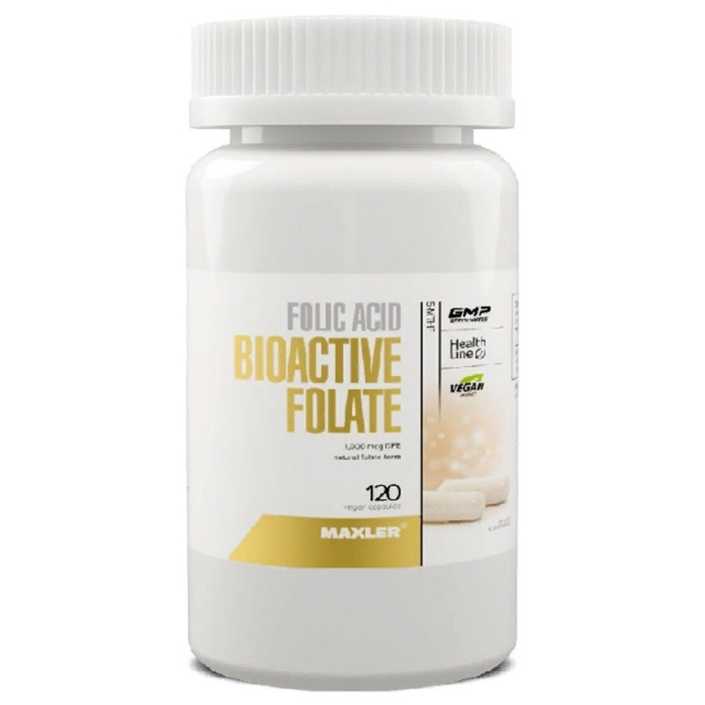 Maxler Folic Acid Bioactive Folate 5-MTHF (120 капс.) [M]