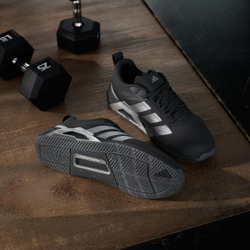 Кроссовки Adidas DROPSET CONTROL (Черно-Серебрянные)