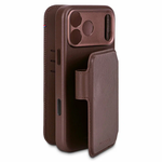 Чехол-кошелёк Decoded Leather Detachable Wallet Case для iPhone 17 Pro Max Chocolate Brown