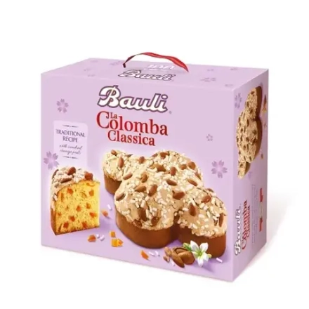Кулич Bauli “La Colomba” с цукатами и миндалем 500 г