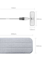 Сменная насадка для швабры Xiaomi Spray MOP 8шт серая