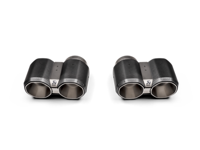 Akrapovic Насадки (New Design) выхлопной системы Evolution Line (Titanium) BMW M3 (G80) / M4 (G82) / M2 (G87)